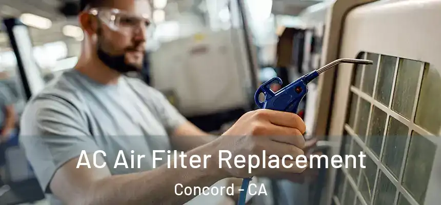 AC Air Filter Replacement Concord - CA