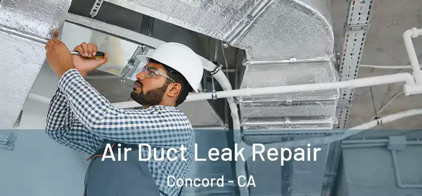 Air Duct Leak Repair Concord - CA